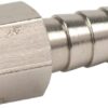 Empalme para mangueras y rosca hembra, 8 mm x 1/8"