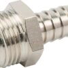 Racor empalme manguera rosca macho BSPP 12 mm x 1/2" 7 Racor empalme manguera rosca macho BSPP 12 mm x 1/2"