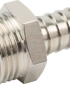 Racor empalme manguera rosca macho BSPP 12 mm x 1/2"