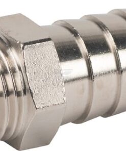 Racor empalme manguera rosca macho BSPP 12 mm x 1/4