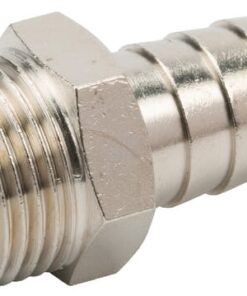 Racor empalme manguera rosca macho BSPP 12 mm x 3/8