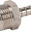 Racor empalme manguera rosca macho BSPP 6 mm x 3/8"