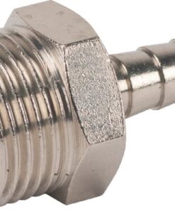 Racor empalme manguera rosca macho BSPP 6 mm x 3/8