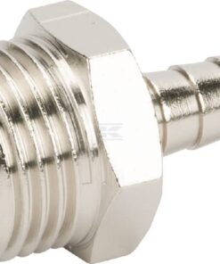 Racor empalme manguera rosca macho BSPP 8 mm x 1/2
