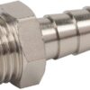 Racor empalme manguera rosca macho BSPP 8 mm x 1/4"