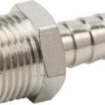 Racor empalme manguera rosca macho BSPP 9 mm x 3/8"
