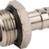 Racor empalme manguera rosca macho BSP con tórica 12 mm x 1/2"