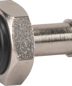 Racor empalme manguera rosca macho BSP con tórica 7 mm x 1/8