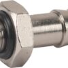 Racor empalme manguera rosca macho BSP con tórica 9 mm x 1/8" 8 Racor empalme manguera rosca macho BSP con tórica 9 mm x 1/8"