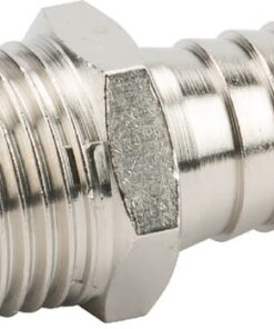 Racor empalme manguera rosca macho BSPT 14 mm x 1/2