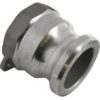 Acoplamiento Camlock tipo A 1.1/2" rosca hembra, acero inox.