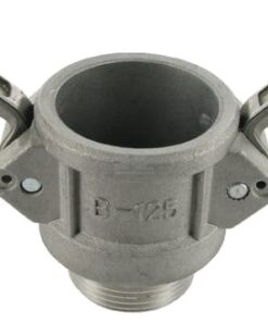 Camlock Tipo B 1.1/4" rosca macho aluminio