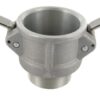 Camlock Tipo B 1-1/2" rosca macho, aluminio