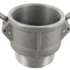 Camlock Tipo B 2-1/2" rosca macho aluminio