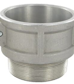 Camlock Tipo B 3" rosca macho, aluminio