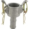 Acoplamiento Camlock tipo C 3/4", extremo de manguera, aluminio 6 Acoplamiento Camlock tipo C 3/4", extremo de manguera, aluminio