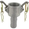 Acoplamiento Camlock tipo C 1/2", extremo de manguera, aluminio 7 Acoplamiento Camlock tipo C 1/2", extremo de manguera, aluminio