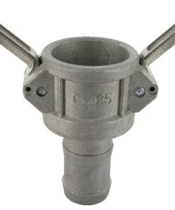 Acoplamiento Camlock tipo C 1.1/4", extremo de manguera, aluminio