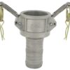 Acoplamiento Camlock tipo C 1.1/2", extremo de manguera, acero inox. 7 Acoplamiento Camlock tipo C 1.1/2", extremo de manguera, acero inox.