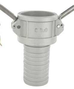 Acoplamiento Camlock tipo C 2", extremo de manguera, acero inox.