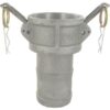 Extremo de manguera Camlock tipo C 2.1/2", aluminio