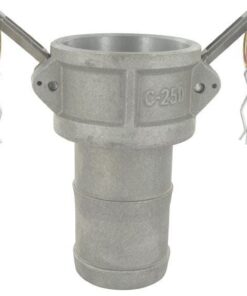 Extremo de manguera Camlock tipo C 2.1/2", aluminio