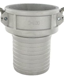 Acoplamiento Camlock tipo C 4", extremo de manguera, aluminio