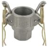 Acoplamiento Camlock tipo D 3/4" rosca hembra, aluminio