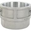 Camlock Tipo D 6" rosca hembra, aluminio