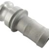 Acoplamiento Camlock tipo E 1.1/2", extremo de manguera, aluminio