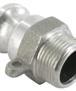Acoplamiento Camlock tipo F 1" rosca macho, acero inox.