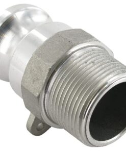 Camlock Tipo F 1.1/4" rosca macho, aluminio
