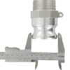 Acoplamiento Camlock tipo F 3/4" rosca macho, acero inox. 13 Acoplamiento Camlock tipo F 3/4" rosca macho, acero inox.