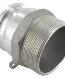 Camlock Tipo F 3" rosca macho, aluminio