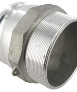 Camlock Tipo F 4" rosca macho, aluminio