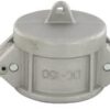 Tapa Camlock Tipo DC 1.1/2", aluminio