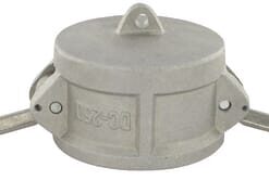 Tapa Camlock Tipo DC 2.1/2", aluminio
