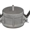 Tapa Camlock Tipo DC 3/4", acero inox.