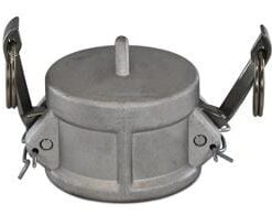 Tapa Camlock Tipo DC 2", acero inox.