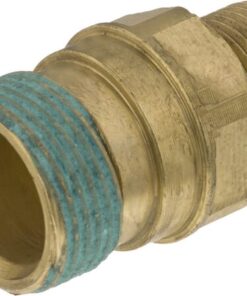 Adaptador K-Lock rosca macho TR22 x rosca macho 3/8", latón