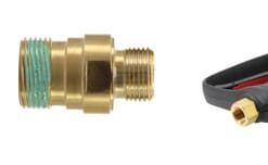 Adaptador K-Lock rosca macho TR22 x rosca macho 3/8", latón 7 Adaptador K-Lock rosca macho TR22 x rosca macho 3/8
