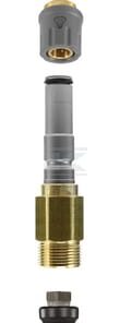Acoplamiento macho ST-247 x rosca macho M22 x1,5 en acero inoxidable