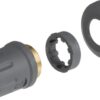 Acoplamiento ST-247 rosca hembra TR22 , latón, con tapa