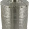 Filtro 170x120x40 mm inox.