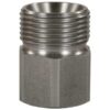 Boquilla de acoplamiento acero inoxidable M22 x 1,5-3/8" hembra