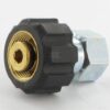Racor con rosca+tuerca 3/8" 4 Racor con rosca+tuerca 3/8"