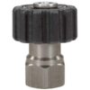Acoplamiento de tornillo acero inoxidable M22 x 1,5-3/8" hembra