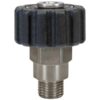 Acoplamiento de tornillos acero inoxidable M22 x 1,5-3/8" macho 4 Acoplamiento de tornillos acero inoxidable M22 x 1,5-3/8" macho