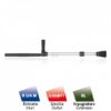 Lanza doble 985 mm, acero inoxidable 2 Lanza doble 985 mm, acero inoxidable