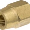 Adaptador K-Lock rosca hembra TR22 x rosca hembra 3/8", latón
